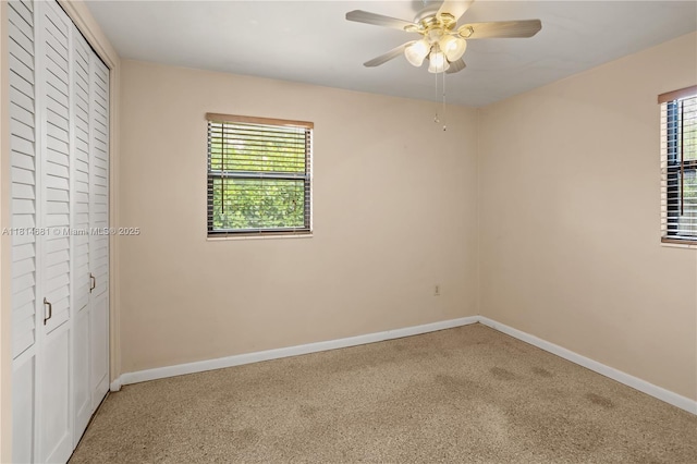 4878 NW 2nd Ct, Plantation, FL 33317 - unfurnished bedroom featuring multiple windows, baseboards, and carpet flooring