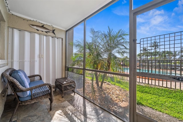 4803 SW Santa Barbara Ct Unit 5, Cape Coral, FL 33914 - view of sunroom