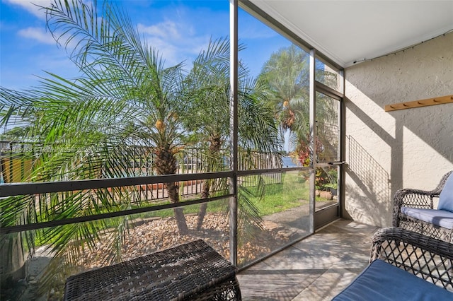 4803 SW Santa Barbara Ct Unit 5, Cape Coral, FL 33914 - view of sunroom / solarium