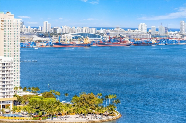 1155 Brickell Bay Dr Unit 3002, Miami, FL 33131 - water view with nearby urban area