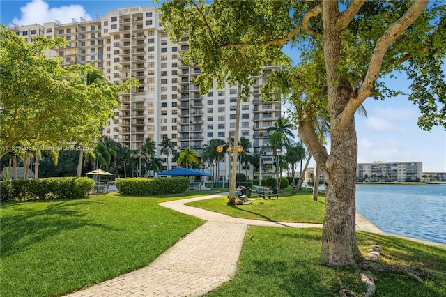 18151 NE 31st Ct Unit 205, Aventura, FL 33160 - view of community featuring a lawn