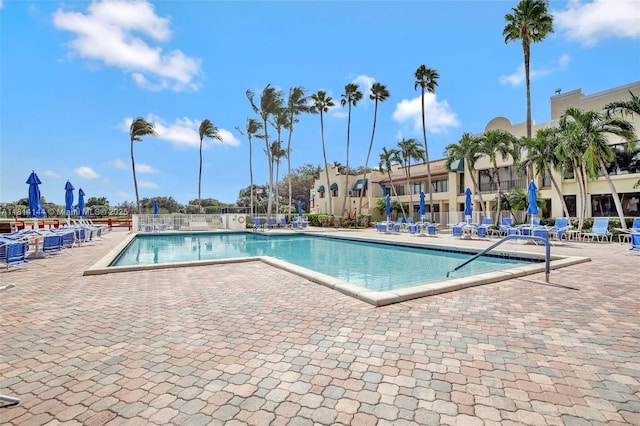 9510 Seagrape Dr Unit 101, Davie, FL 33324 - community pool featuring a patio