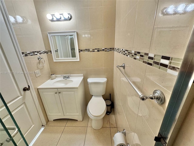 120 SW 109th Ave Unit 3, Sweetwater, FL 33174 - half bathroom with toilet, tile patterned flooring, and vanity