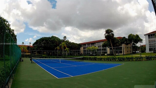 1401 SW 134th Way Unit 412C, Pembroke Pines, FL 33027 - view of tennis court