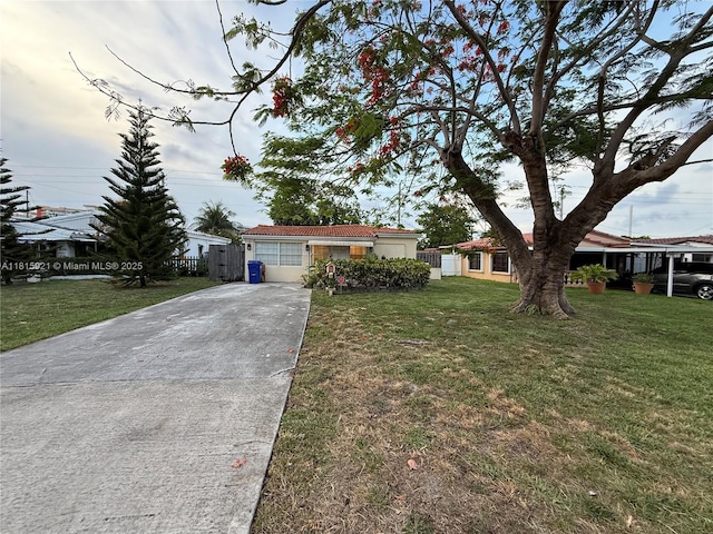1435 NE 182nd St, North Miami Beach, FL 33162 - ranch-style home with concrete driveway