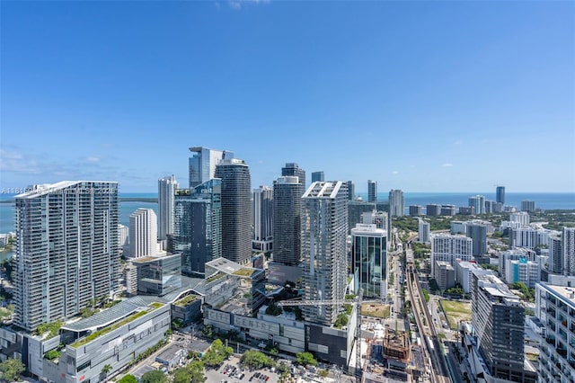 92 SW 3rd St Unit 5204, Miami, FL 33130 - city view featuring a nearby body of water