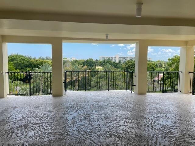 2751 N Palm Aire Dr Unit 504, Pompano Beach, FL 33069 - spare room with healthy amount of natural light