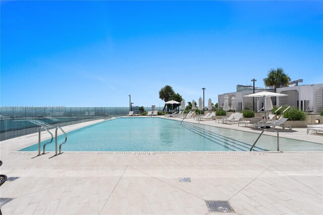 300 Biscayne Blvd Way Unit 3506, Miami, FL 33131 - community pool featuring a patio area