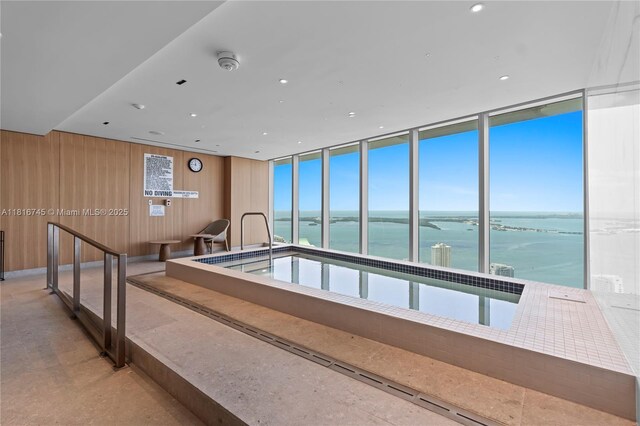 300 Biscayne Blvd Way Unit 3506, Miami, FL 33131 - view of pool featuring a water view