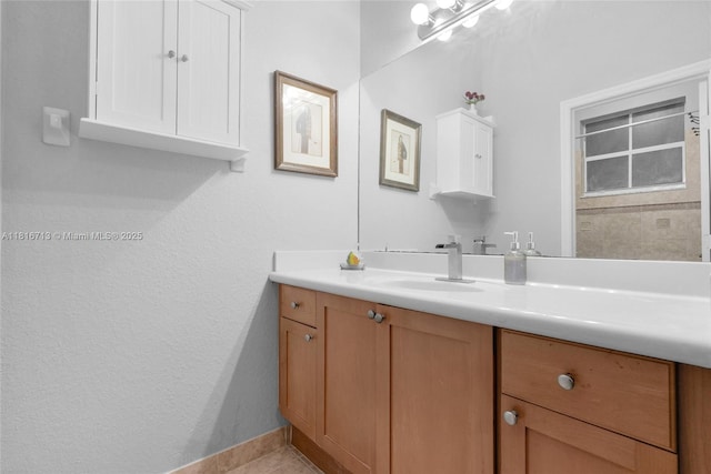 14063 SW 49th Ct Unit 4, Miramar, FL 33027 - bathroom with vanity and baseboards