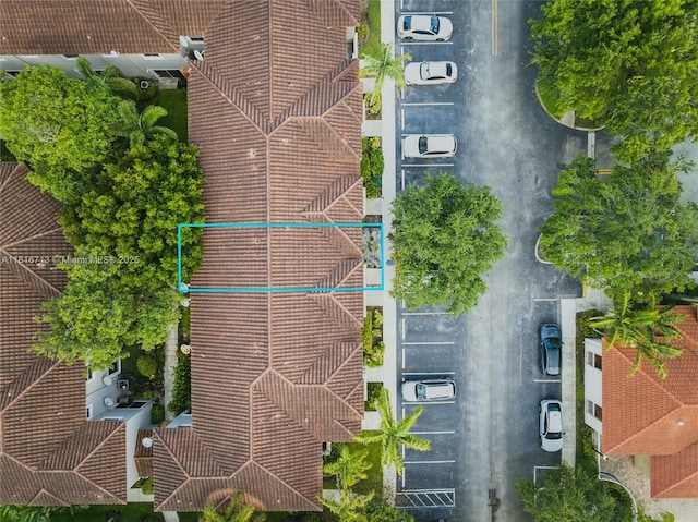 14063 SW 49th Ct Unit 4, Miramar, FL 33027 - aerial view of property and surrounding area with property parcel outlined