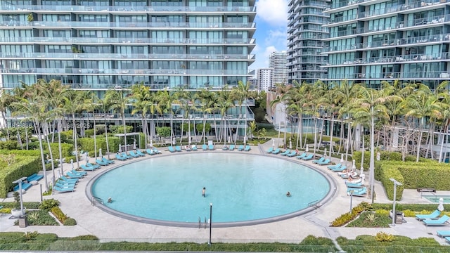 650 NE 32nd St Unit Bh4, Miami, FL 33137 - view of pool with a view of city