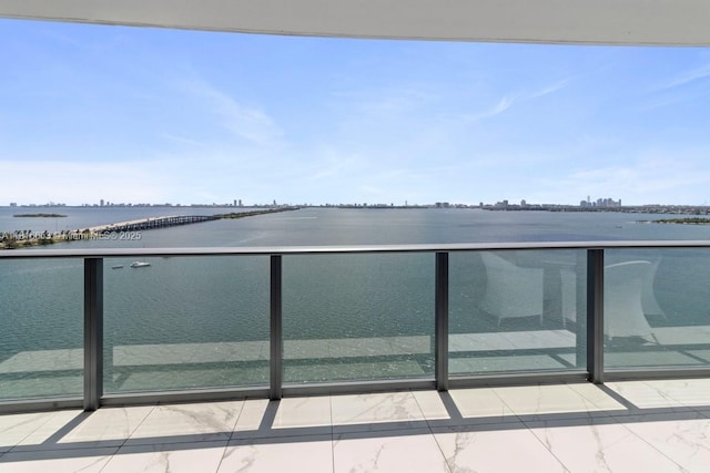 3131 NE 7th Ave Unit 1702, Miami, FL 33137 - balcony featuring a water view