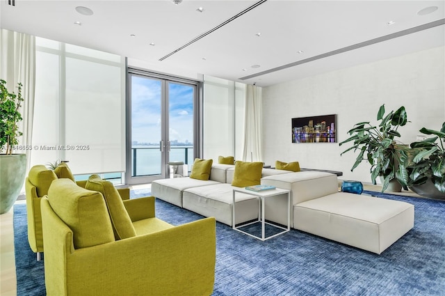 3131 NE 7th Ave Unit 1702, Miami, FL 33137 - living room with expansive windows