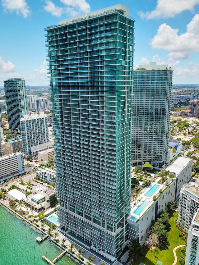 3131 NE 7th Ave Unit 1702, Miami, FL 33137 - view of property featuring a view of city and a water view