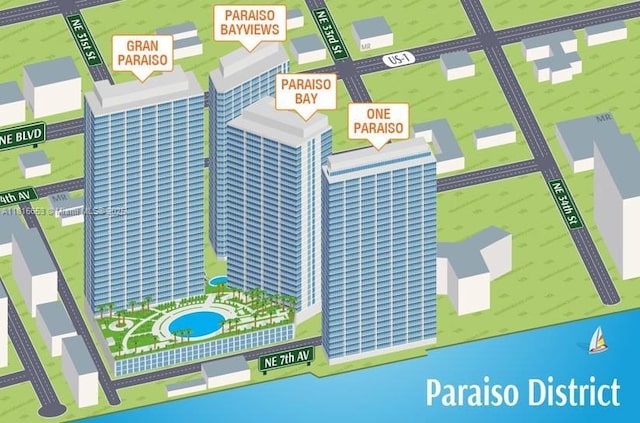 3131 NE 7th Ave Unit 1702, Miami, FL 33137 - map / location