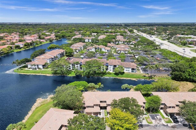 2388 NW 97th Way, Pembroke Pines, FL 33024 - aerial view of residential area featuring a large body of water