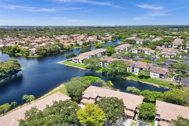 2388 NW 97th Way, Pembroke Pines, FL 33024 - aerial view of residential area featuring a large body of water