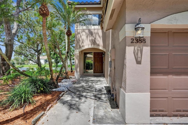 2388 NW 97th Way, Pembroke Pines, FL 33024 - property entrance with stucco siding