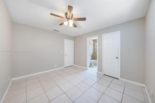 6359 SW 1st St, Margate, FL 33068 - empty room with ceiling fan, light tile patterned flooring, and baseboards