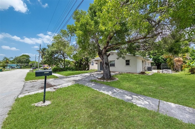 6359 SW 1st St, Margate, FL 33068 - view of green lawn featuring driveway