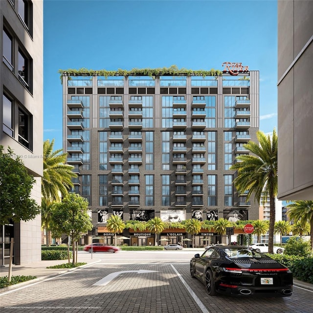 94 NE 29th St Unit 614, Miami, FL 33137 - view of building exterior with uncovered parking