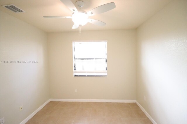 9120 SW 227th Ter, Cutler Bay, FL 33190 - unfurnished room featuring ceiling fan and light tile patterned floors
