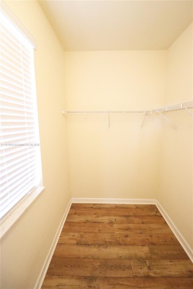 9120 SW 227th Ter, Cutler Bay, FL 33190 - spacious closet with wood finished floors