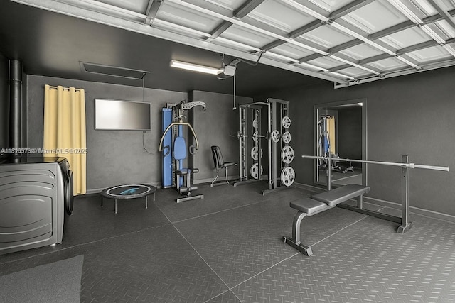 7761 SW 170th St, Palmetto Bay, FL 33157 - view of workout area