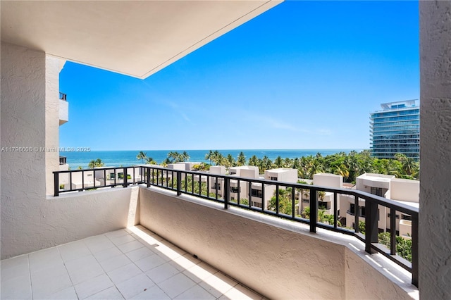 201 Crandon Blvd Unit 633, Key Biscayne, FL 33149 - balcony featuring a water view