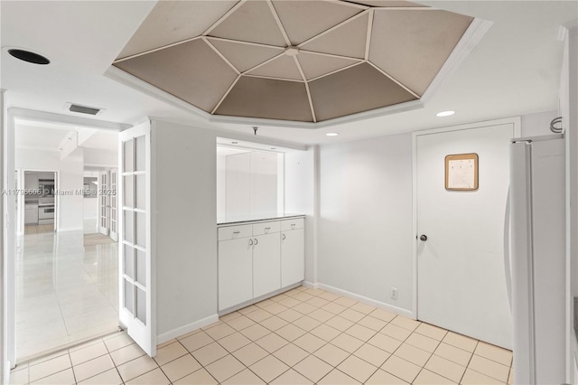 201 Crandon Blvd Unit 633, Key Biscayne, FL 33149 - spare room with recessed lighting and light tile patterned floors