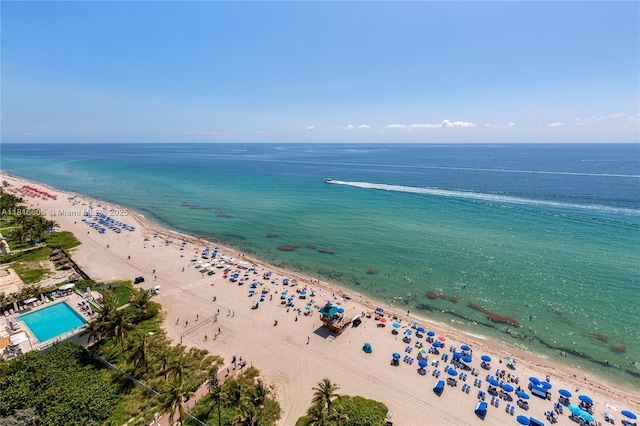 17375 Collins Ave Unit 1908, Sunny Isles Beach, FL 33160 - drone / aerial view of expansive beach