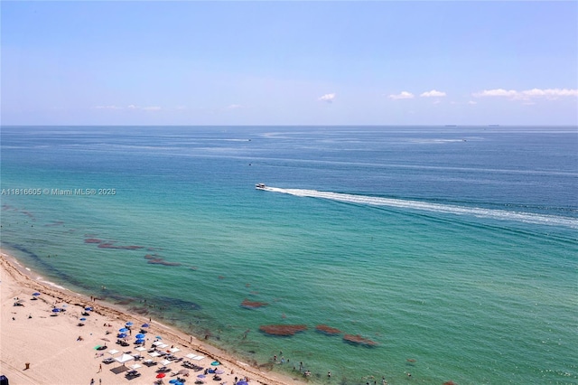 17375 Collins Ave Unit 1908, Sunny Isles Beach, FL 33160 - water view featuring nearby beach