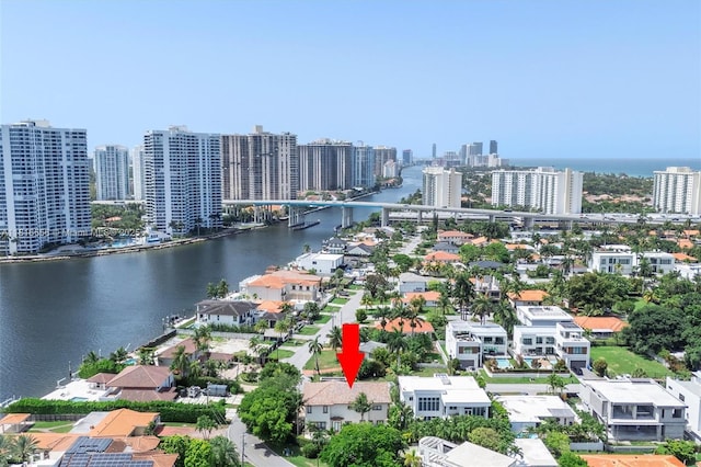 18825 N Bay Rd, Sunny Isles Beach, FL 33160 - aerial view of a nearby body of water and skyline