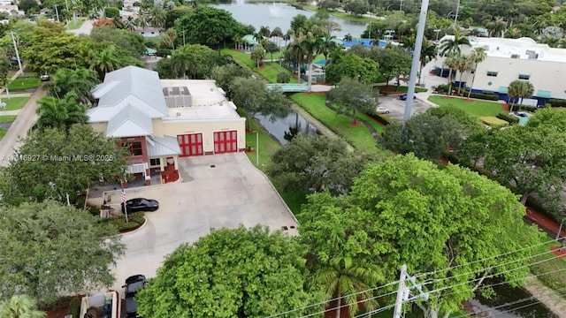 400 NW 41st Ave, Coconut Creek, FL 33066 - aerial view of a large body of water and a tree filled landscape