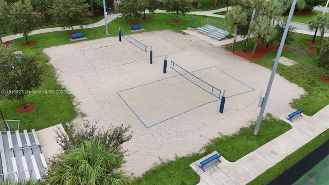 400 NW 41st Ave, Coconut Creek, FL 33066 - view of home's community with volleyball court