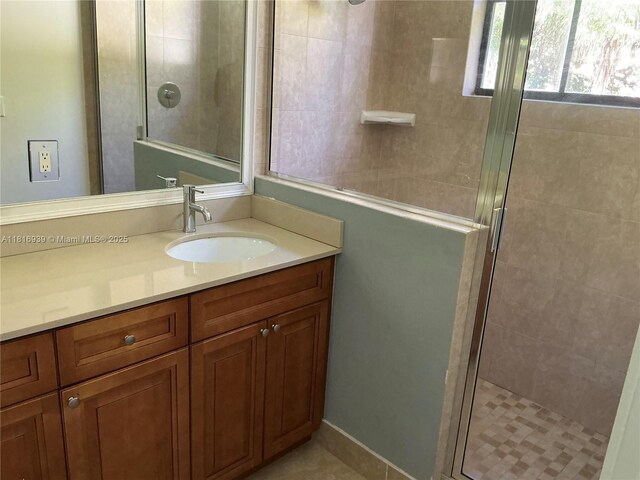 5220 NW 48th Ln, Tamarac, FL 33319 - full bath featuring a shower stall and vanity