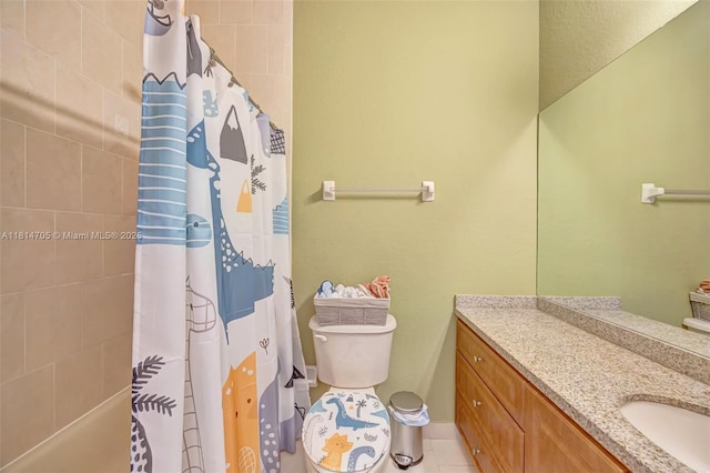 14521 SW 29th Ter Unit 14521, Miami, FL 33175 - bathroom featuring vanity, tile patterned flooring, and shower / bath combo