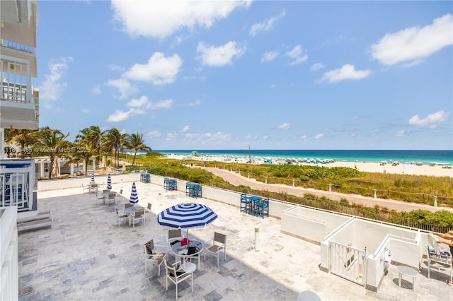 401 Ocean Dr Unit 221, Miami Beach, FL 33139 - water view featuring local beach