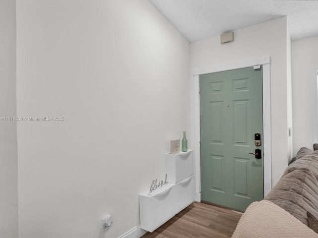 18424 NW 21st St, Pembroke Pines, FL 33029 - entryway featuring wood finished floors and baseboards