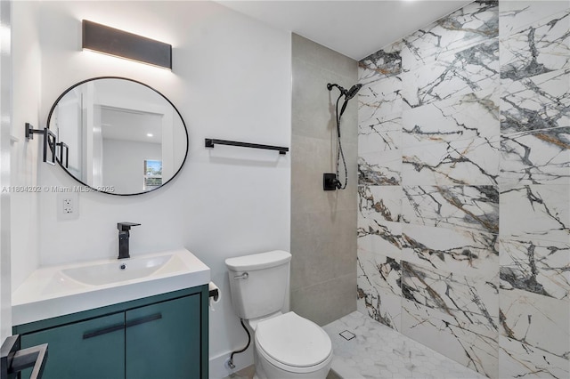 3655 Stirling Rd, Hollywood, FL 33312 - full bath with vanity, tiled shower, and toilet