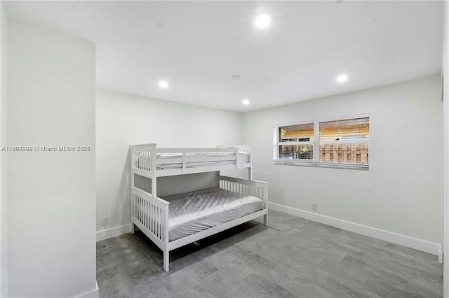 3655 Stirling Rd, Hollywood, FL 33312 - bedroom with baseboards, recessed lighting, and wood finished floors