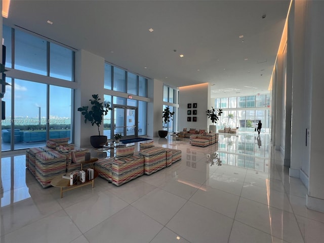700 NE 26th Ter Unit 2004, Miami, FL 33137 - common area featuring expansive windows