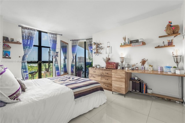 1000 Quayside Ter Unit 1107, Miami, FL 33138 - bedroom with light tile patterned floors