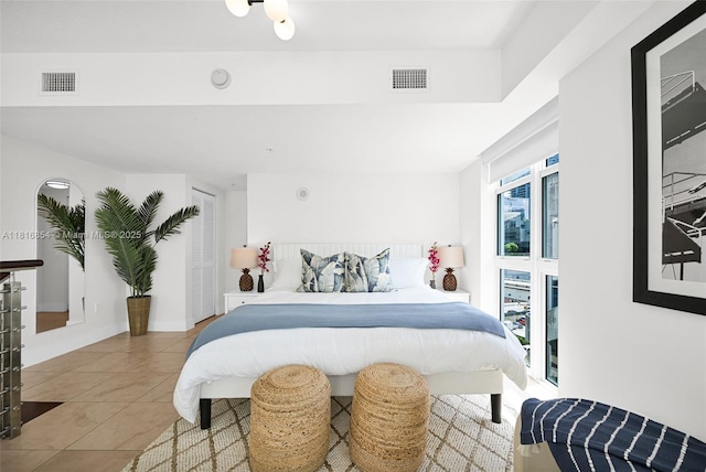 41 SE 5th St Unit 517, Miami, FL 33131 - view of tiled bedroom
