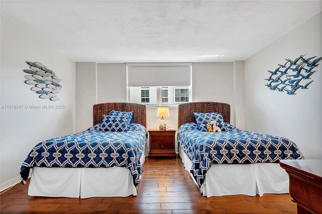 4250 Galt Ocean Dr Unit 7D, Fort Lauderdale, FL 33308 - bedroom with wood-type flooring