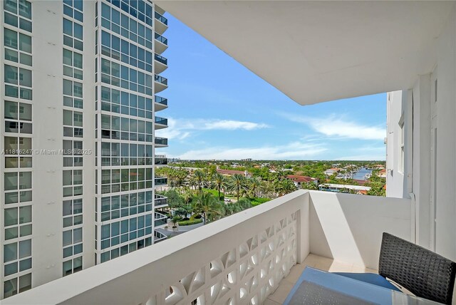 4250 Galt Ocean Dr Unit 7D, Fort Lauderdale, FL 33308 - view of balcony
