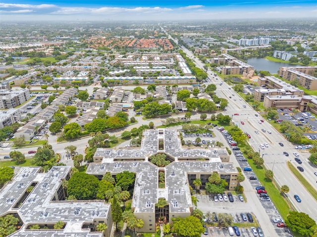 8635 NW 8th St Unit 104, Miami, FL 33126 - aerial view of property and surrounding area with a large body of water