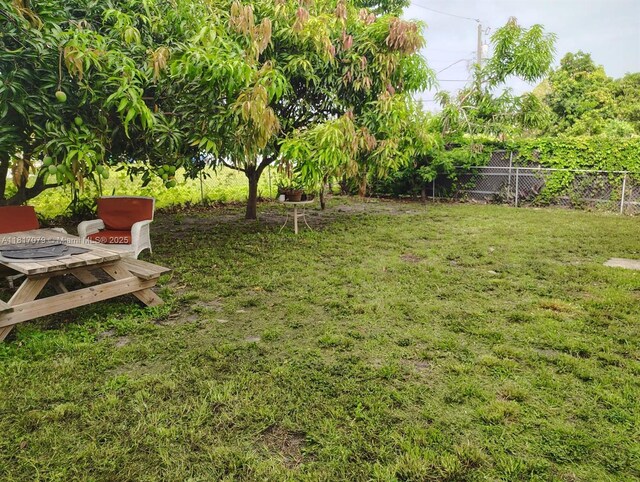 1226 NE 112th St, Miami, FL 33161 - view of yard