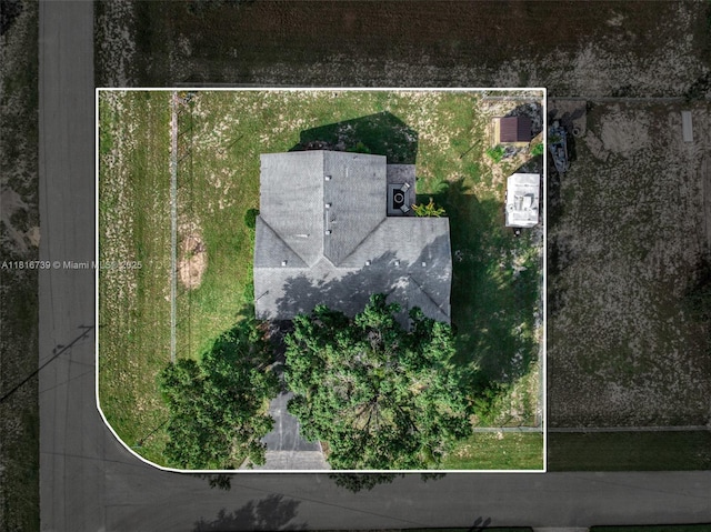 2430 N Dunwoodie Rd, Avon Park, FL 33825 - aerial view of property and surrounding area with property boundaries highlighted